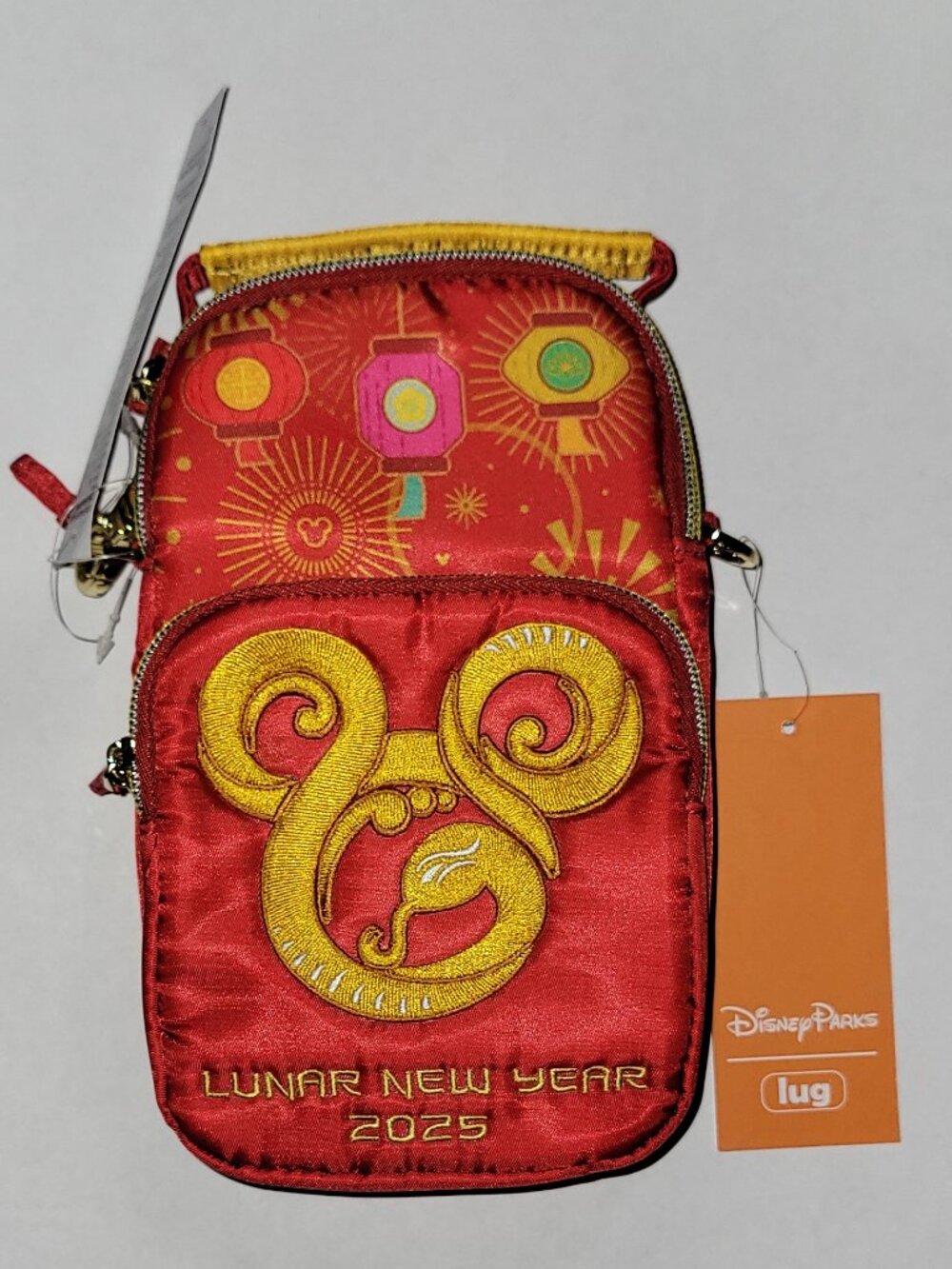 Disney Parks Lug Lunar New Year California Adventure Skeeter Mini Crossbody Bag